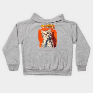 Holy Furball! vintage charming kitty cat Kids Hoodie